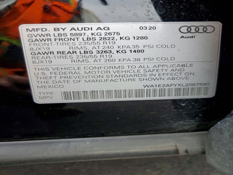 2020 Audi Q5 e Premium Plus