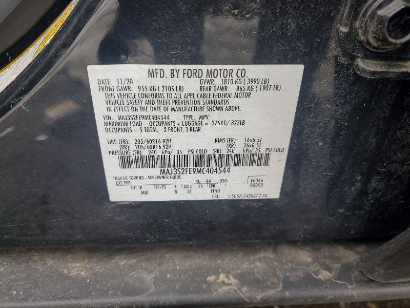 2021 Ford Ecosport s