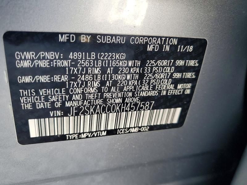 2019 Subaru Forester