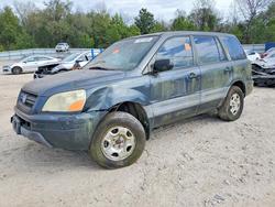 Honda salvage cars for sale: 2004 Honda Pilot lx