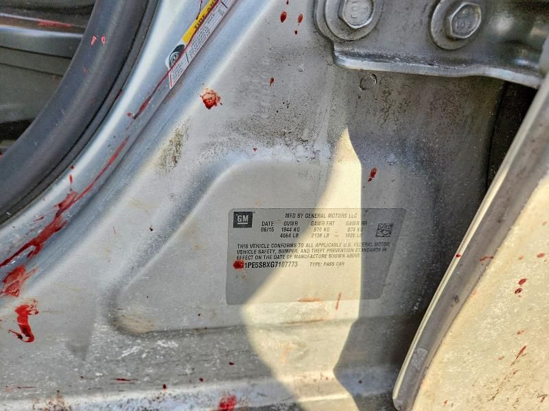 2016 Chevrolet Cruze Limited lt