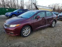 2012 Honda Civic ex en venta en Baltimore, MD