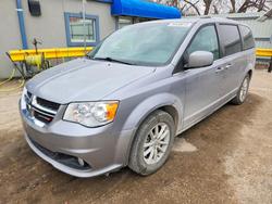 Dodge Grand Caravan sxt salvage cars for sale: 2018 Dodge Grand Caravan sxt
