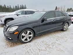 Mercedes-Benz salvage cars for sale: 2010 Mercedes-Benz E 350 4matic