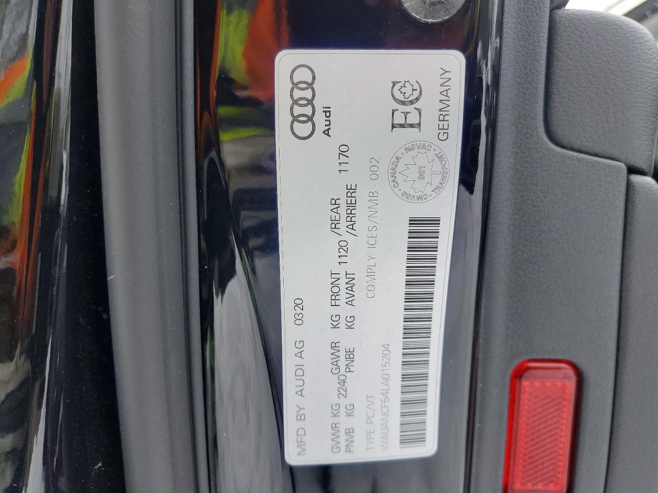 2020 Audi A5 Premium