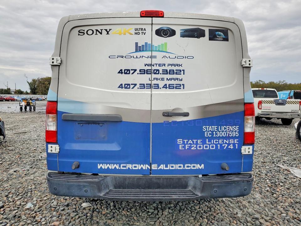 2017 Nissan NV 2500 Utility / Service Van