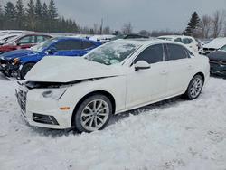 Audi salvage cars for sale: 2018 Audi A4 Progressiv