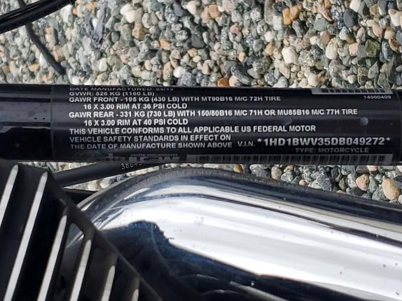 2013 Harley-Davidson Flstc Heritage Softail Classic