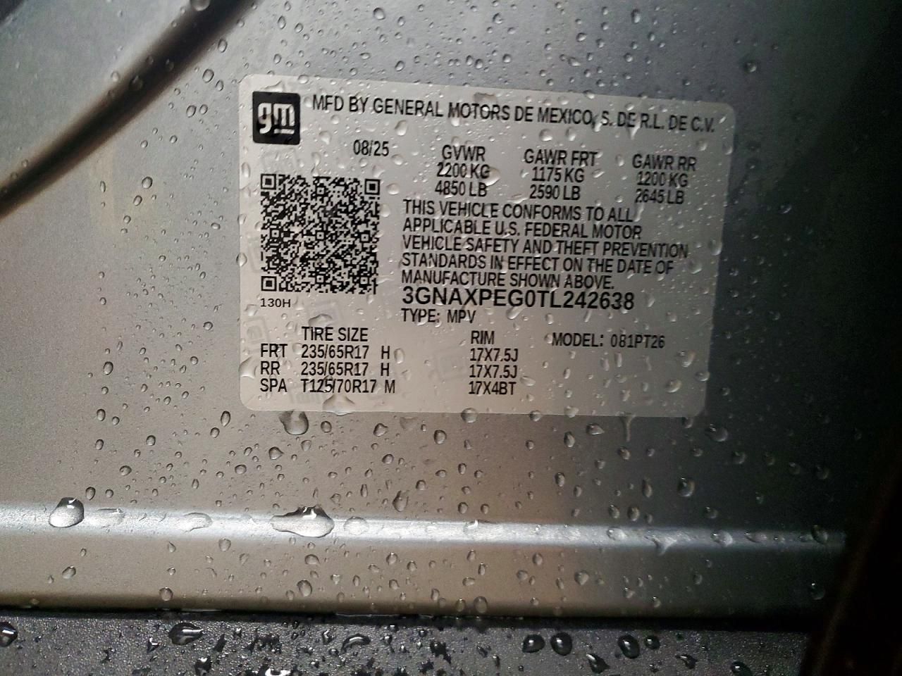 2026 Chevrolet Equinox lt