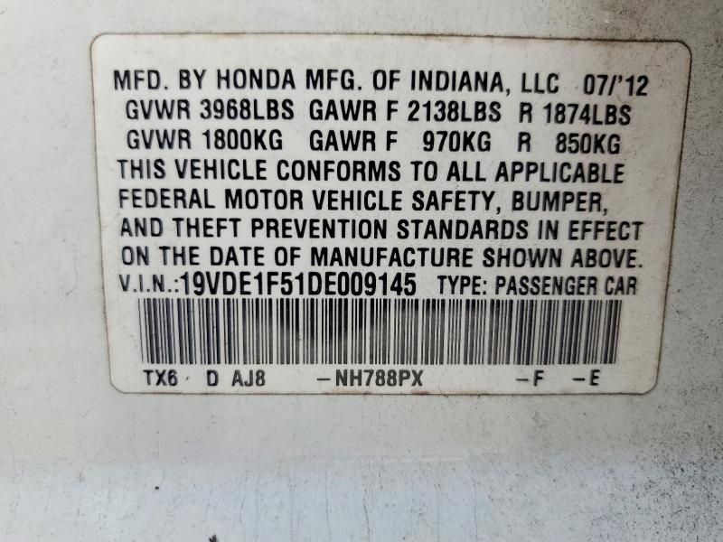 2013 Acura Ilx 20 Premium