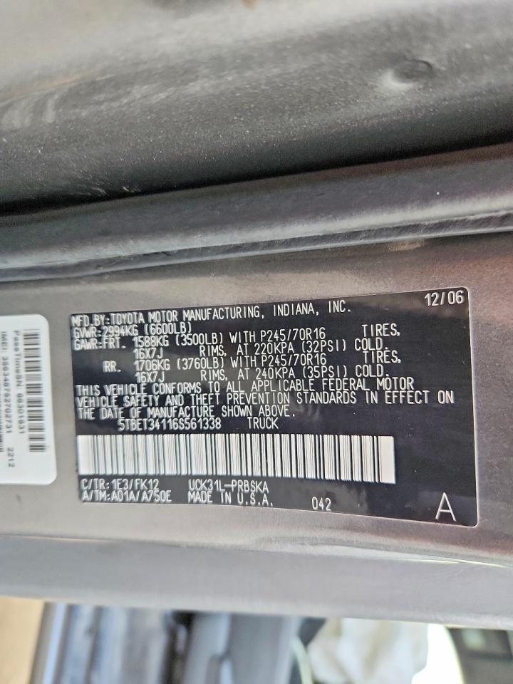 2006 Toyota Tundra