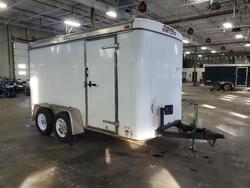 Salvage cars for sale from Copart -no: 2003 Hiwa 2003 Highway Star Enclosed Cargo Trailer