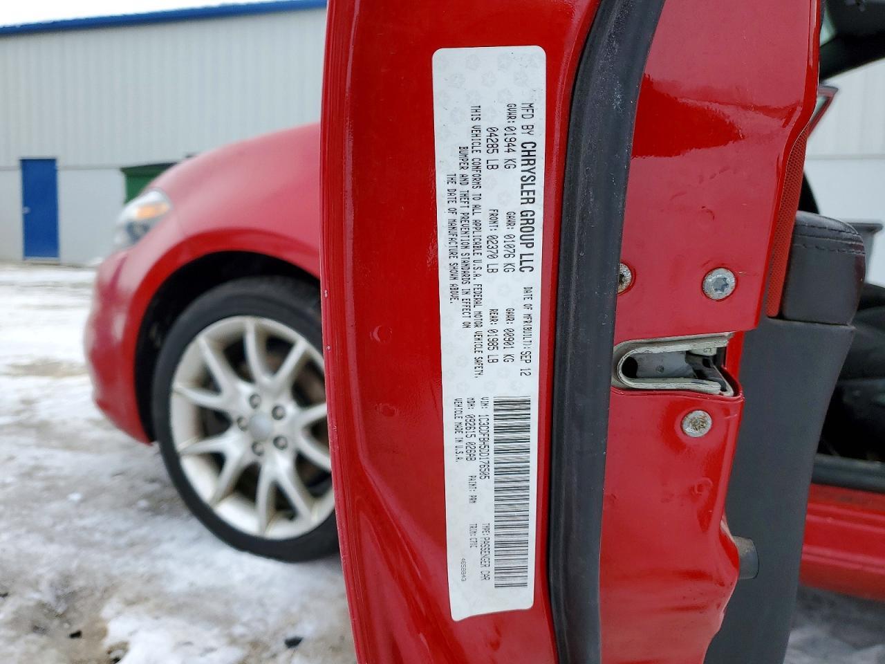 2013 Dodge Dart sxt