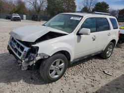 Ford Escape salvage cars for sale: 2012 Ford Escape Limited