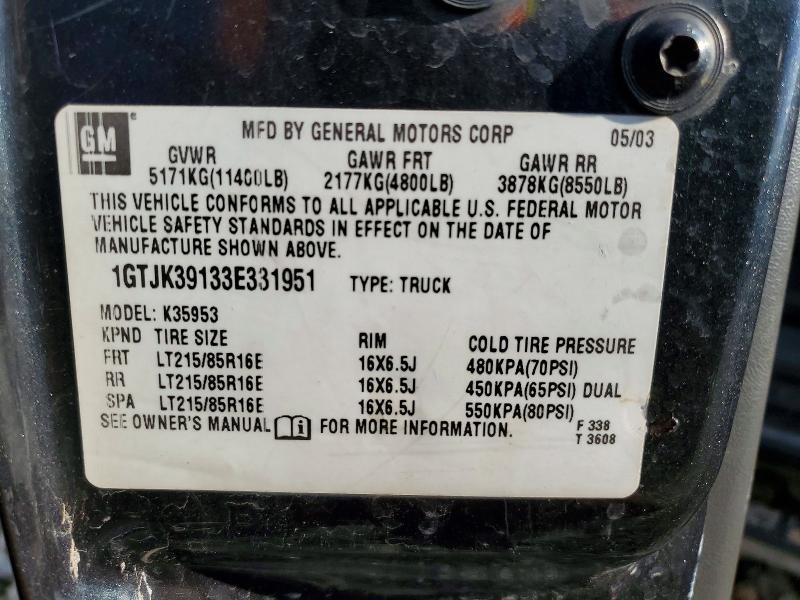 2003 GMC New Sierra K3500