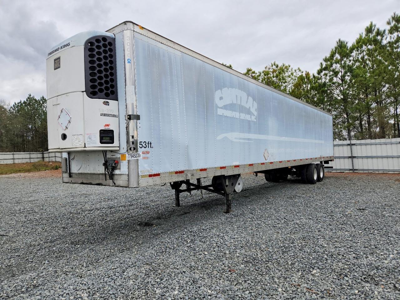 2007 Utility VS2RA Refrigerated Van Trailer