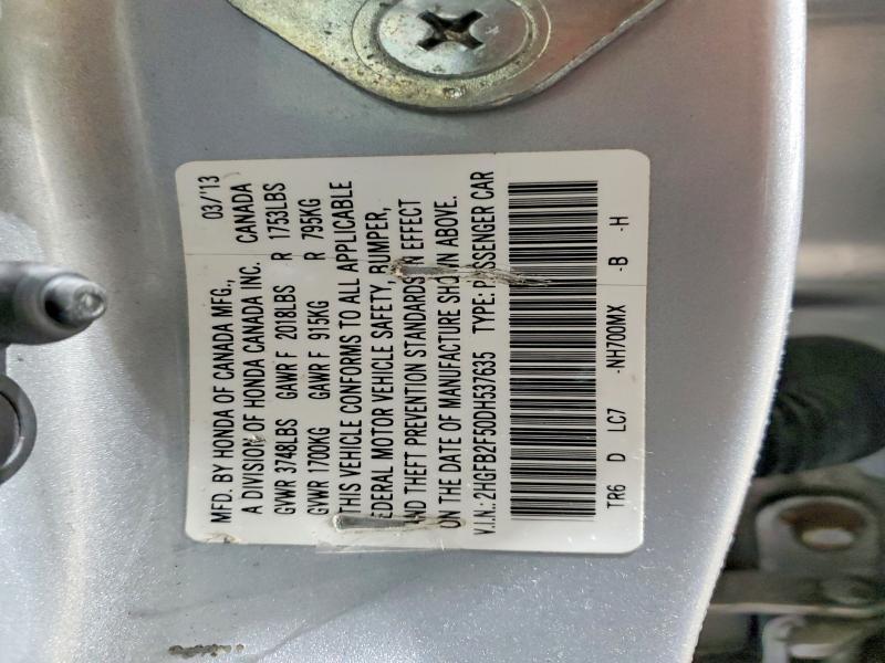 2013 Honda Civic lx