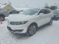Vehiculos salvage en venta de Copart Northfield, OH: 2016 Lincoln Mkx Reserve