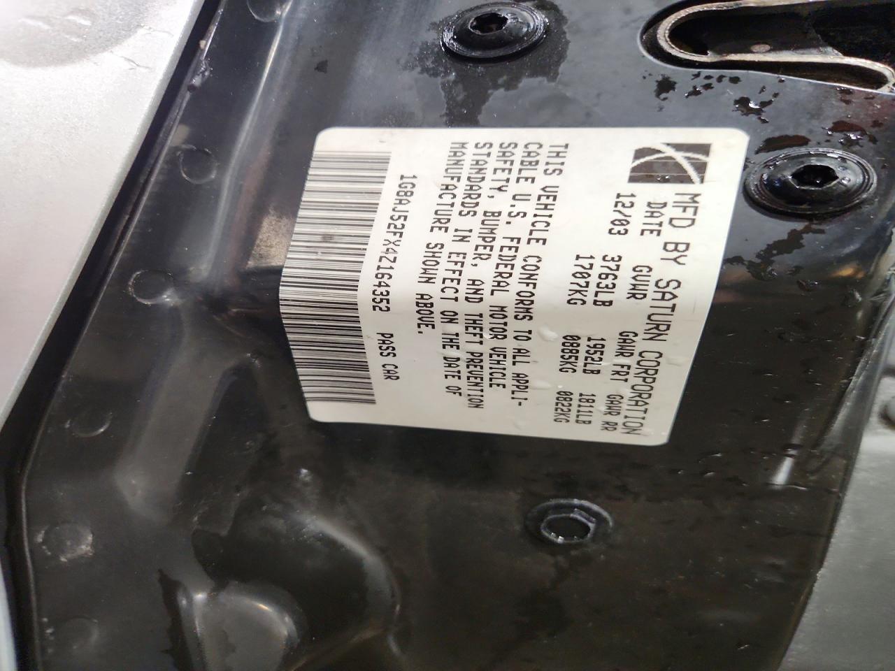 2004 Saturn Ion Level 2