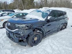 Ford salvage cars for sale: 2021 Ford Explorer Police Interceptor