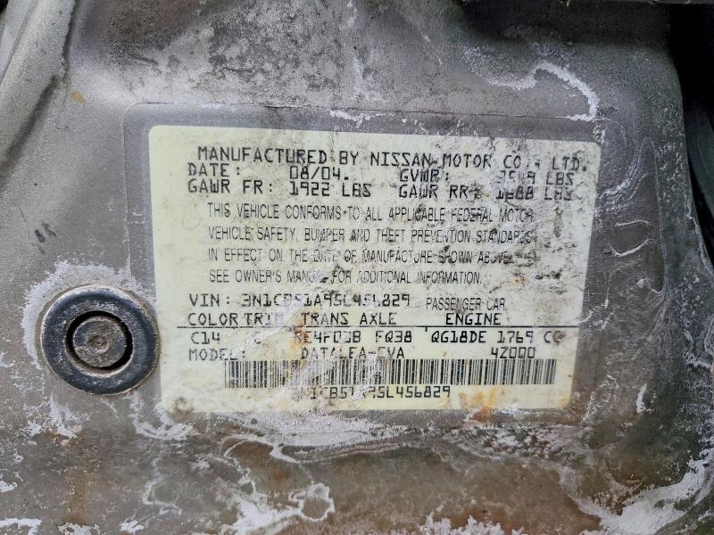 2005 Nissan Sentra 1.8s