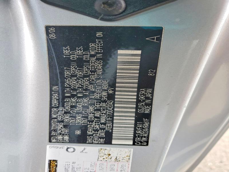 2007 Toyota Fj Cruiser Base