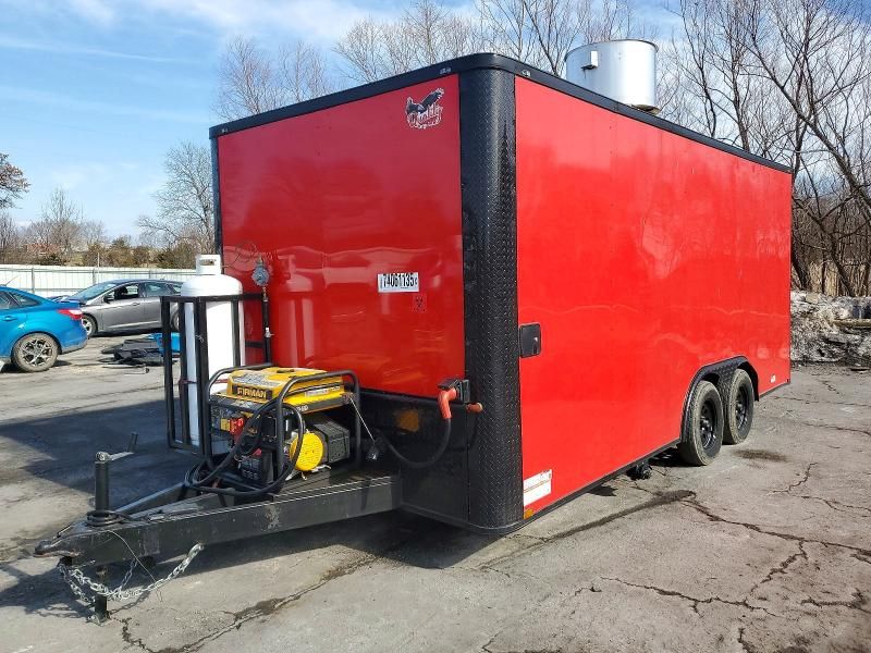 2025 Quality Cargo 8.5X18TA Enclosed Cargo Food Trailer