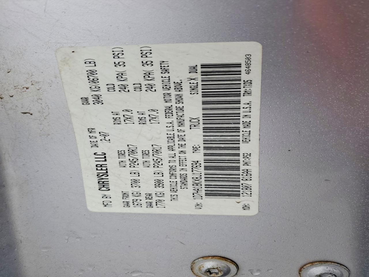 2008 Dodge Ram 1500 st