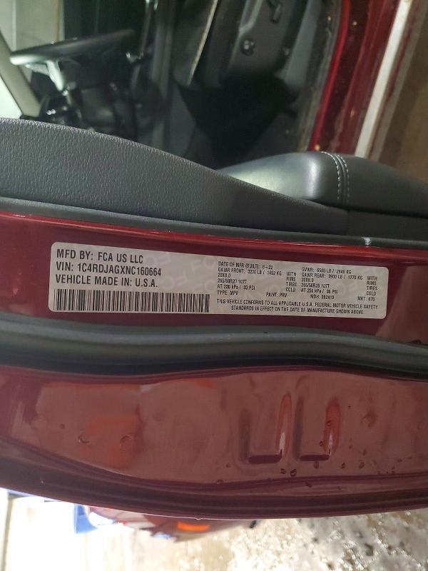 2022 Dodge Durango sxt