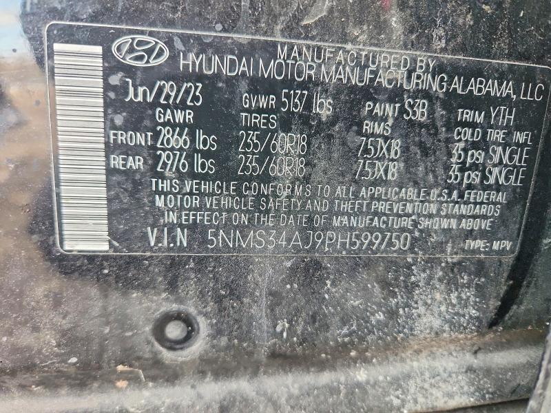 2023 Hyundai Santa fe sel