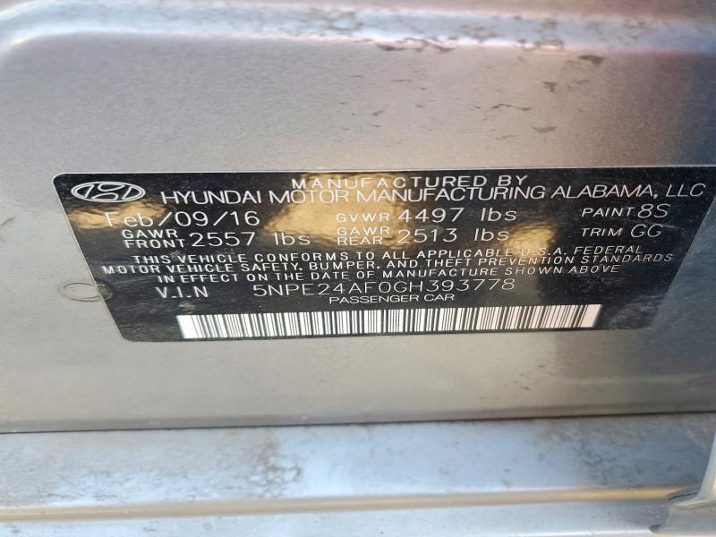 2016 Hyundai Sonata se