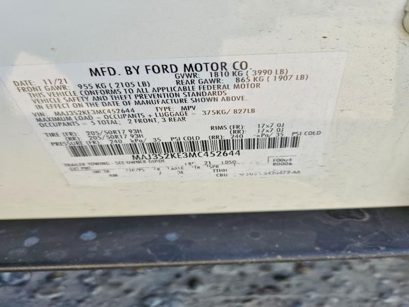 2021 Ford Ecosport Titanium