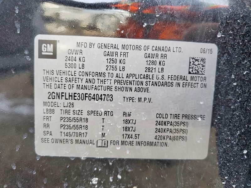 2015 Chevrolet Equinox ltz