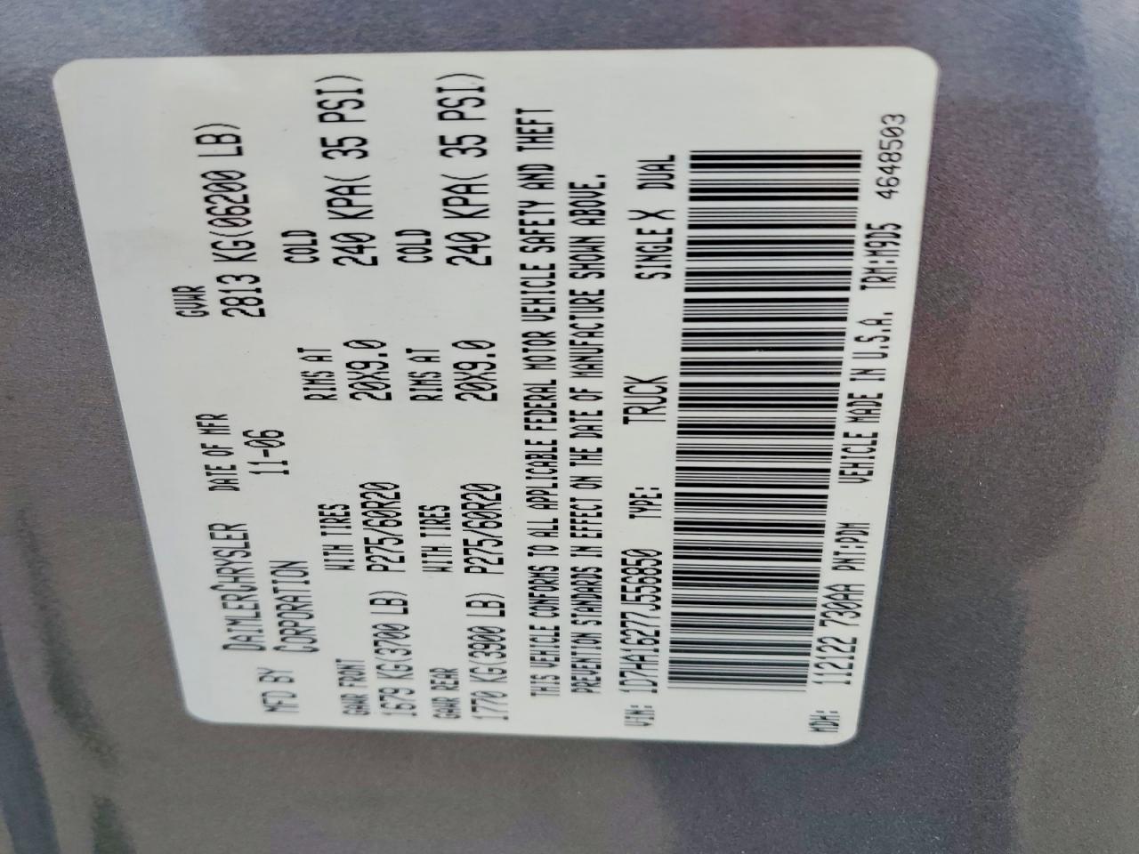 2007 Dodge RAM 1500