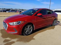 2018 Hyundai Elantra sel en venta en Wilmer, TX