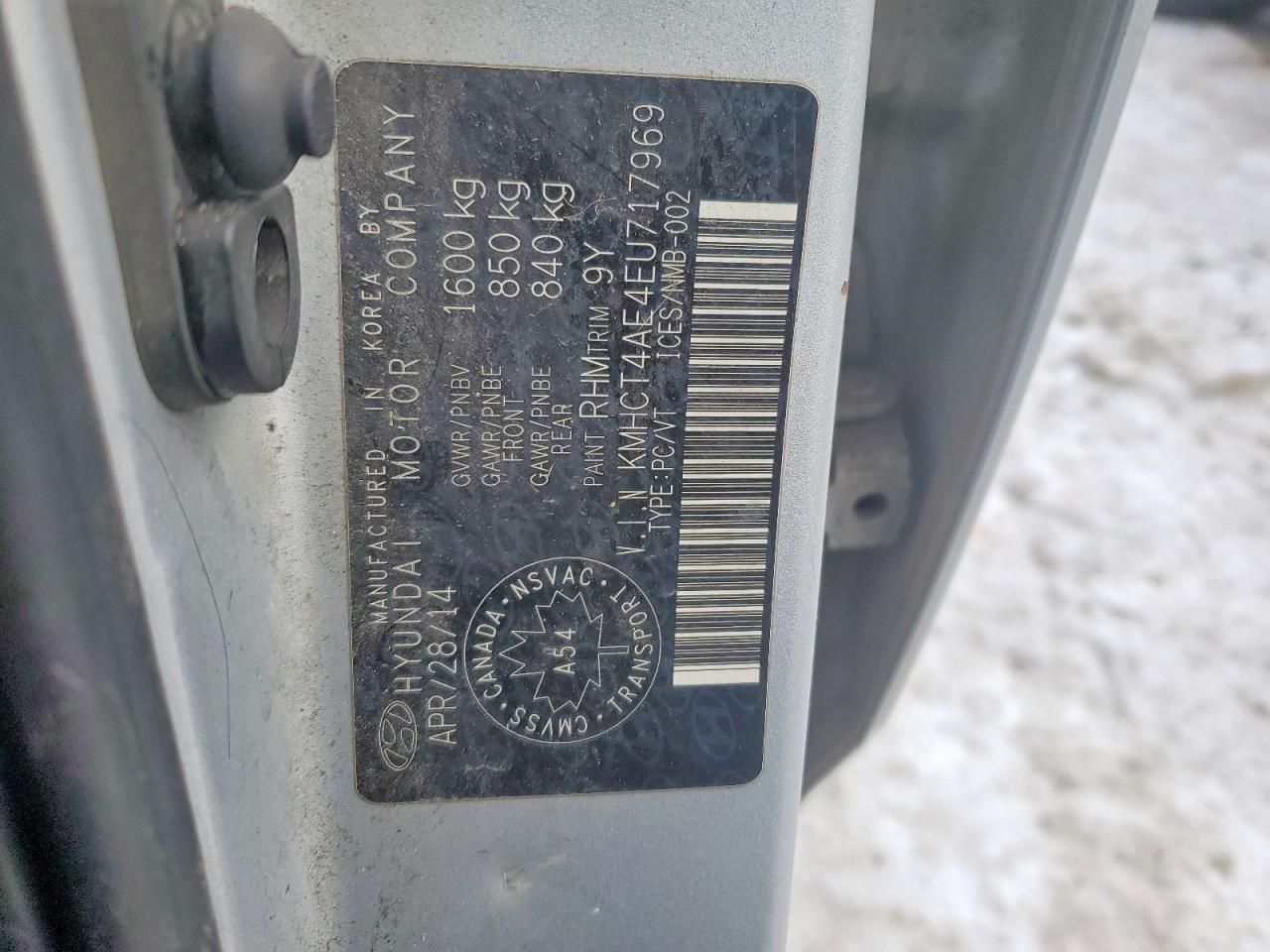 2014 Hyundai Accent gls