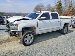 Salvage cars for sale from Copart Concord, NC: 2017 Chevrolet Silverado K1500 LTZ