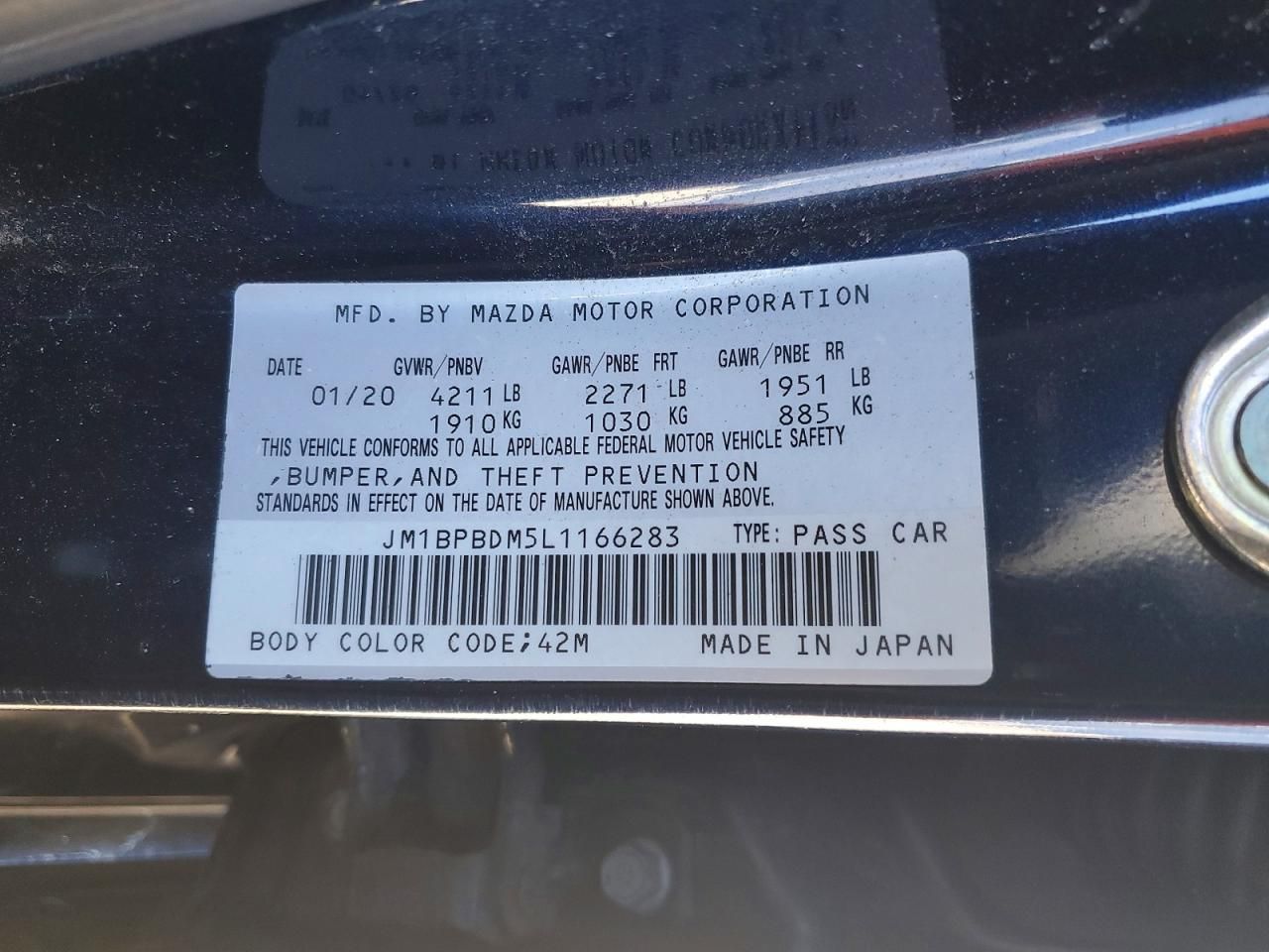 2020 Mazda 3 Preferred