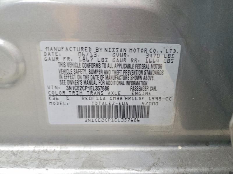 2014 Nissan Versa Note s