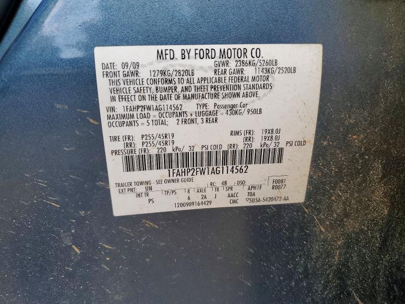 2010 Ford Taurus Limited