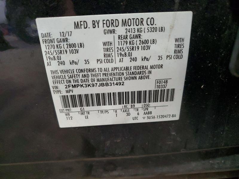 2018 Ford Edge Titanium