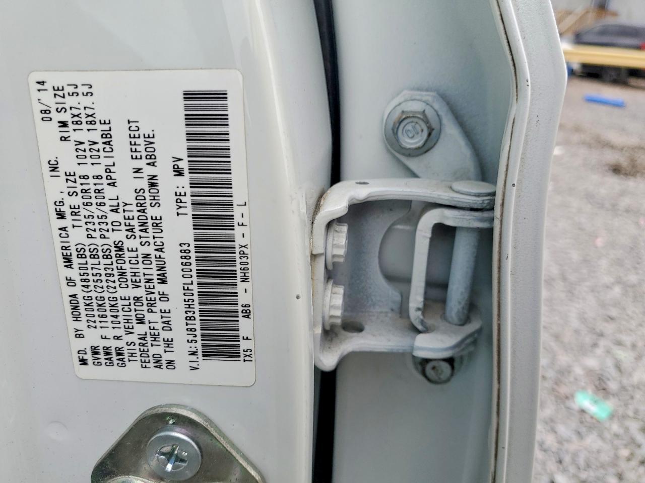 2015 Acura Rdx Technology