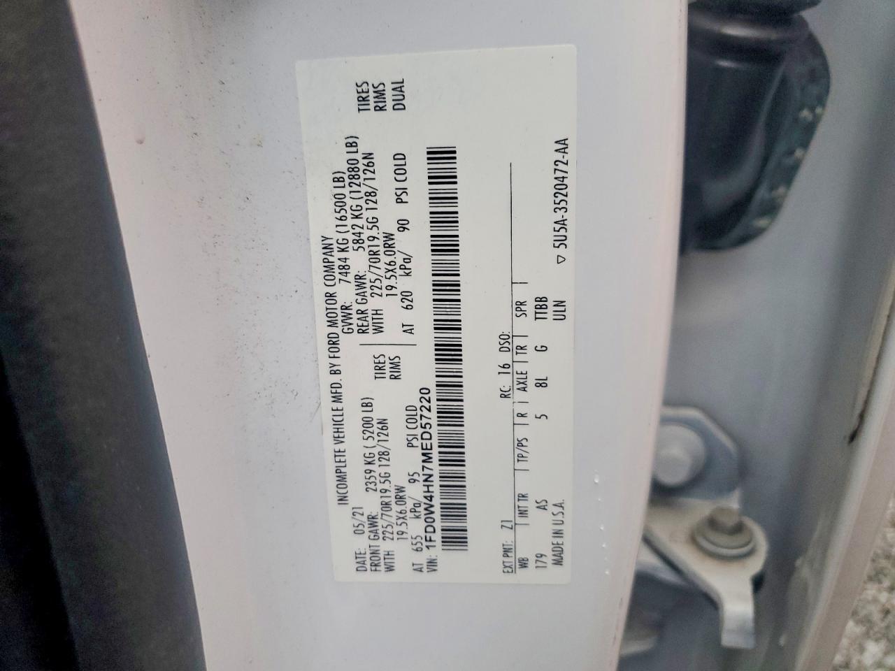 2021 Ford F450 Super Duty Utility / Service Truck