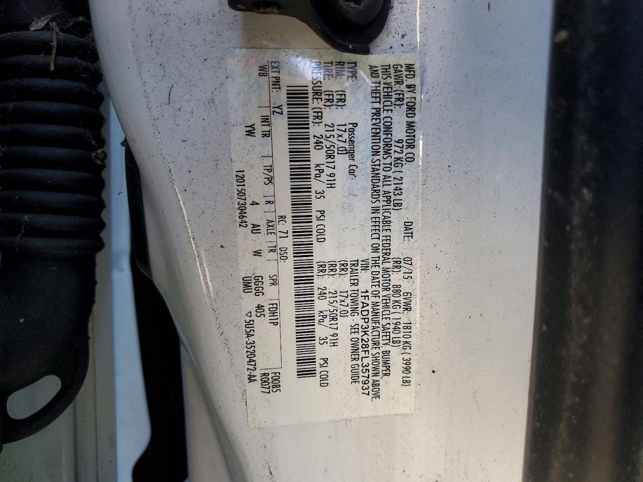 2015 Ford Focus se