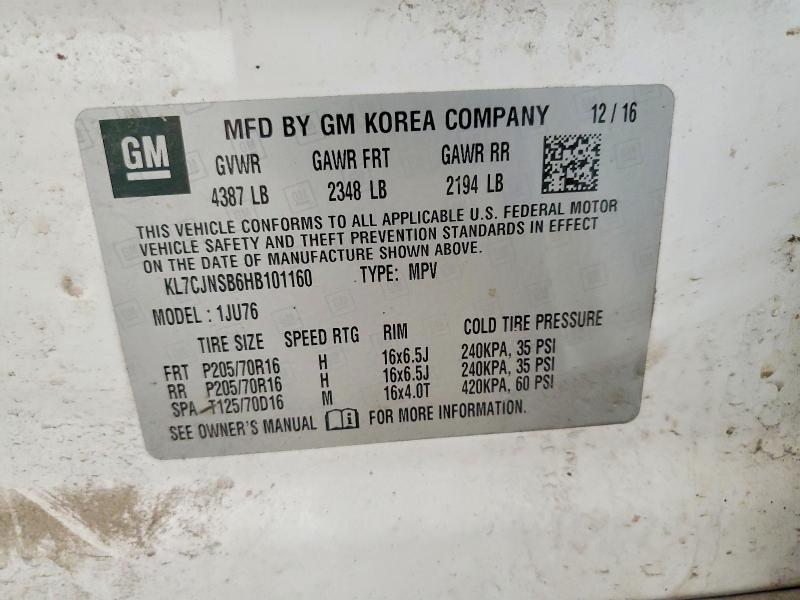 2017 Chevrolet Trax ls