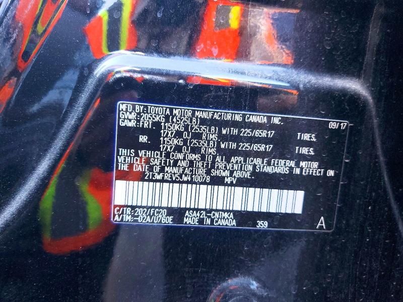 2018 Toyota Rav4 Adventure