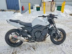 Salvage motorcycles for sale at West Warren, MA auction: 2014 Yamaha FZ1 S