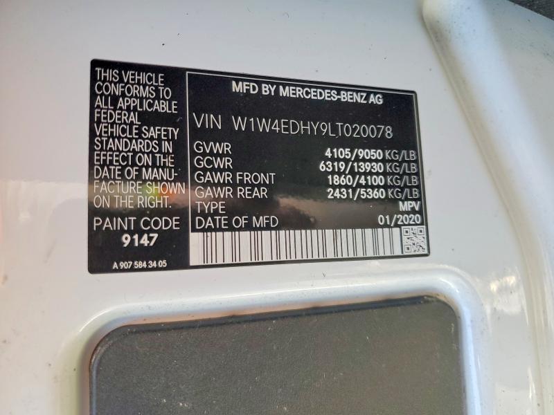 2020 Mercedes-Benz Sprinter 2500 Delivery Van