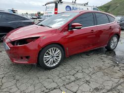 Ford Focus Titanium Vehiculos salvage en venta: 2017 Ford Focus Titanium