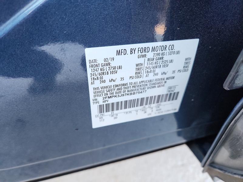 2019 Ford Edge sel